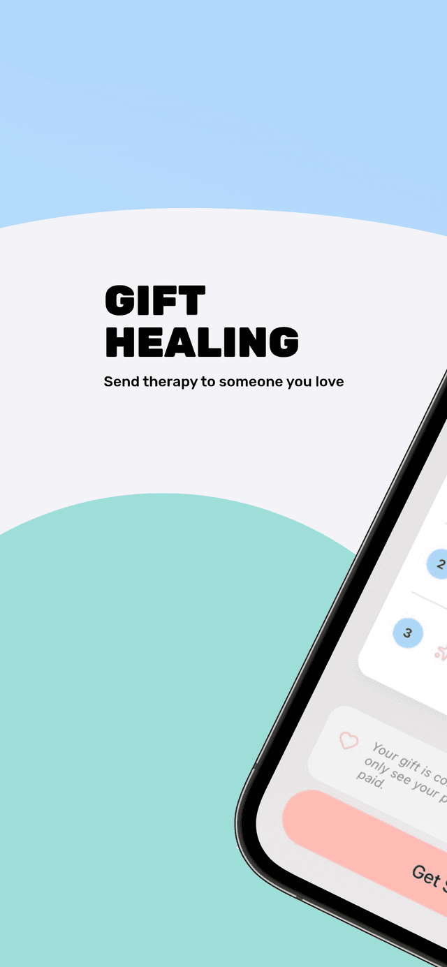 Gift Healing - Send therapy to someone you love